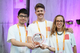 Judges choice award photograph of Sprout founders 